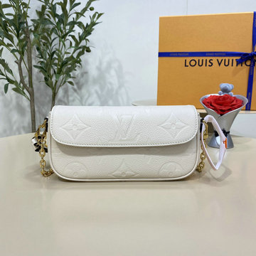 ルイヴィトン LOUISVUITTON 057-M82210 2023年最新入荷 ウォレット オン チェーン アイビー ポーチ 斜め掛け ショルダーバッグ レディースかばん