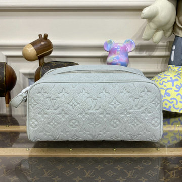ルイヴィトン LOUISVUITTON 057-M82576H 2023年最新入荷 ドップ キット 手持ちかばん 洗面具収納 ポーチ ダブルファスナー開閉式 旅行かばん トリヨンレザー