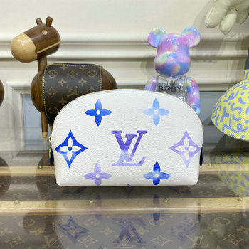 ルイヴィトン LOUISVUITTON 057-M82492 2023年最新入荷 LV バイ ザ プール コスメティック PM 化粧用ポーチ 手持ちかばん 化粧かばん ポーチ コンパクト