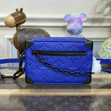 ルイヴィトン LOUISVUITTON 057-M82558 2023年最新入荷 ミニ ソフトトランク 斜め掛け ショルダーバッグ クロスボディバッグ スクエアバッグ