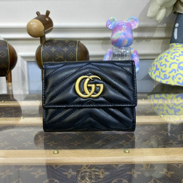 商品名称：グッチ GUCCI  057-GG474802 2019年最新入荷 三つ折り短財布 ショートウォレット カーフレザー カードケース