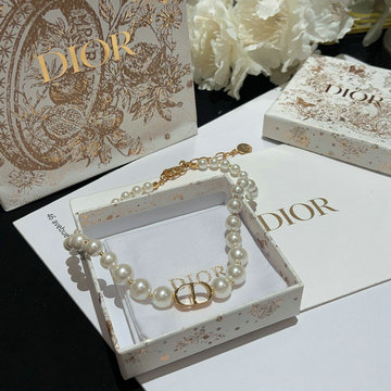 クリスチャンディオール CHRISTIAN DIOR CZZ-XLCD23003 2023年最新入荷 ネックレス ショートチェーン パール アクセサリー ジュエリー