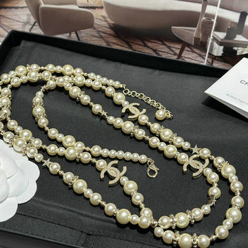 商品名称：シャネル CHANEL CZZ-XLCH23025 2023年最新入荷 パール ネックレス ロングチェーン アクセサリー ジュエリー