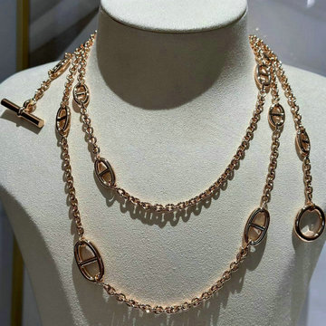 エルメス HERMES CZZ-XLHE23005 2023年最新入荷 ネックレス ロングチェーン イヤリング アクセサリー ジュエリー