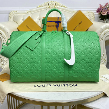 ルイヴィトン LOUISVUITTON 057-M20963G 2023年最新入荷 キーポル バンドリエール 50 トラベルバッグ ダッフルバッグ 旅行かばん ボストンバッグ