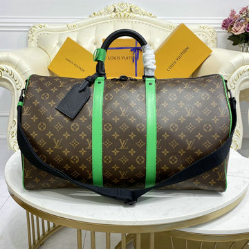 ルイヴィトン LOUISVUITTON 057-M46257G 2023年最新入荷 キーポル バンドリエール 50 トラベルバッグ ダッフルバッグ 旅行かばん ボストンバッグ