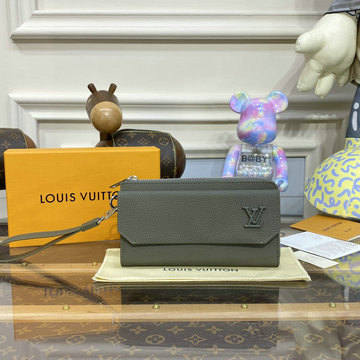 商品名称：ルイヴィトン LOUISVUITTON 057-M69831G 2023年最新入荷 ジッピー ウォレット ファスナー長財布 ロングウォレット ストラップ付き 手持ちかばん