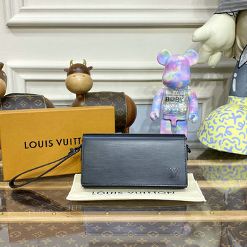 ルイヴィトン LOUISVUITTON 057-M80589 2023年最新入荷 手持ちかばん ストラップ付き フラップポーチ クラッチバッグ ビジネスバッグ メンズかばん