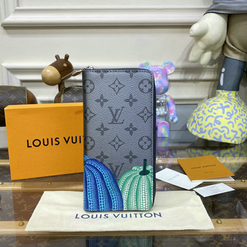 ルイヴィトン LOUISVUITTON 057-M81971 2023年最新入荷 LV x YK ジッピーウォレット ヴェルティカル ファスナー長財布 ロングウォレット