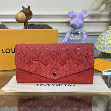 ルイヴィトン LOUISVUITTON 057-M82256R 2023年最新入荷 ポルトフォイユ サラ 二つ折り長財布 ロングウォレット カードポケット 小銭入れ モノグラムアンプラントレザー