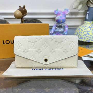 ルイヴィトン LOUISVUITTON 057-M82257B 2023年最新入荷 ポルトフォイユ サラ 二つ折り長財布 ロングウォレット カードポケット 小銭入れ