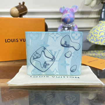 ルイヴィトン LOUISVUITTON 057-M82307Q 2023年最新入荷 ポルトフォイユ スレンダー 二つ折り短財布 ショートウォレット 札入れ カードポケット