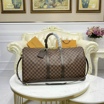 ルイヴィトン LOUISVUITTON 057-N41414 2020年最新入荷 キーポル バンドリエール 55 トートバッグ 旅行かばん トラベルバッグ 機内持ち込み