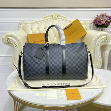 ルイヴィトン LOUISVUITTON 057-N41418 2023年最新入荷 キーポル バンドリエール 50 トートバッグ 旅行かばん トラベルバッグ 機内持ち込み ボストンバッグ