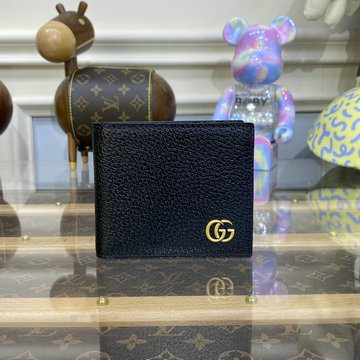 商品名称：グッチ GUCCI 057-GG428726JBK 2023年最新入荷 二つ折り短財布 ショートウォレット カードポケット 札入れ カーフレザー