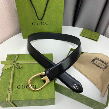 商品名称：グッチ GUCCI 057-GG474313DG 2023年最新入荷 ベルト レザー GG バックル カーフスキン 幅4cm