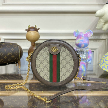 GUCCI グッチ 057-GG550618 2018/2019年最新作 オフィディア GG ミニ ラウンド ショルダーバッグ 斜め掛け レディースかばん キャンパス