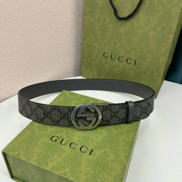 商品名称：グッチ GUCCI 057-GG627055GB 2023年最新入荷 ベルト レザー GG バックル カーフスキン 幅3.7cm
