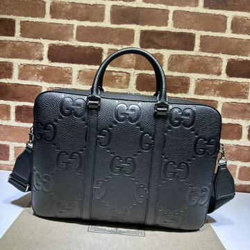 商品名称：グッチ GUCCI 057-GG658573BK 2023年最新入荷 GGエンボス ブリーフケース トップハンドルバッグ トートバッグ 2way ショルダーバッグ ビジネスバッグ