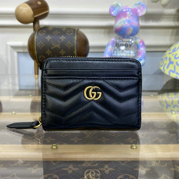 グッチ GUCCI 057-GG671772PBK 2023年最新入荷 コインケース 小銭入れ ファスナー短財布 ショートウォレット カード入れ