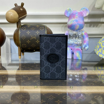 グッチ GUCCI 057-GG722601BBK 2023年最新作 二つ折りカードケース カード入れ 名刺入れ