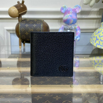 グッチ GUCCI 057-GG722737BK 2023年最新作 GGマーモント 二つ折り短財布 ショートウォレット カード入れ 札入れ