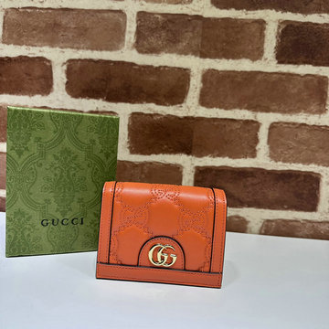 グッチ GUCCI 057-GG723786PCS 2023年最新作 GGマトラッセ カードケース ウォレット 二つ折り短財布 ショートウォレット コインポケット付き 札入れ付き レザー