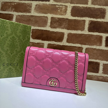 商品名称：グッチ GUCCI 057-GG723787MH 2023年最新作 GGマトラッセ チェーンウォレット 斜め掛け ショルダーバッグ クロスボディバッグ カード入れ