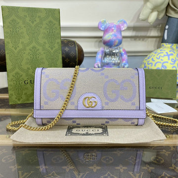 商品名称：グッチ GUCCI 057-GG726497BZS 2023年最新作 オフィディア GG チェーンウォレット フラップ長財布 ショルダーバッグ カード入れ