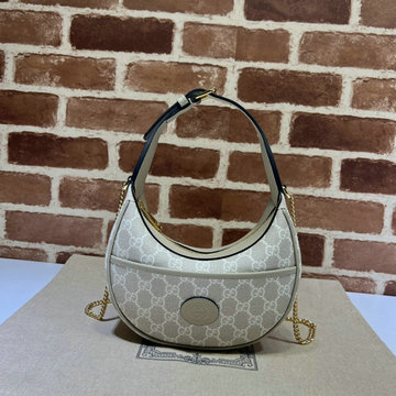 商品名称：グッチ GUCCI 057-GG726843BBS 2023年最新作 GG ハーフムーンシェイプ ミニバッグ ホーボーバッグ トートバッグ チェーンポーチ 斜め掛け ショルダーバッグ