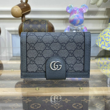商品名称：グッチ GUCCI 057-GG732755BBK 2023年最新作 二つ折り パスポートケース 短財布 ショートウォレ
