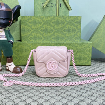 商品名称：グッチ GUCCI 057-GG739599QF 2023年最新入荷 チェーンポーチ 斜め掛け ショルダーバッグ クロスボディバッグ レディースかばん