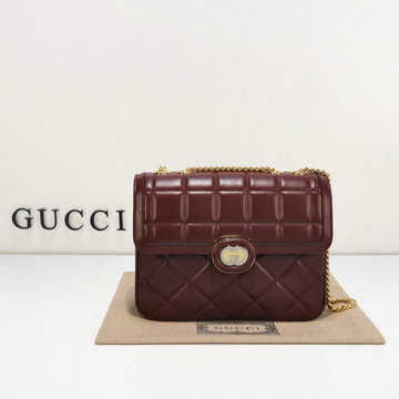 商品名称：グッチ GUCCI 057-GG740834JH 2023年最新入荷 キルティング 斜め掛け ショルダーバッグ クロスボディバッグ フラップバッグ レディースかばん