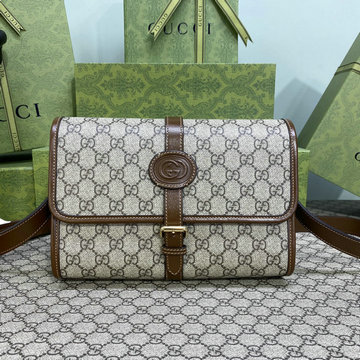 グッチ GUCCI 057-GG745679BKF 2023年最新入荷 チェーンポーチ 斜め掛け ショルダーバッグ クロスボディバッグ フラップバッグ レディースかばん