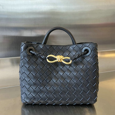 商品名称：ボッテガヴェネタ BOTTEGAVENETA aj-BOV743568BK 2023年最新入荷 スモール アンディアーモ トップハンドルバッグ トートバッグ ハンドバッグ