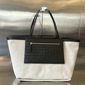 ボッテガヴェネタ BOTTEGAVENETA aj-BOV754915BS 2023年最新入荷 ラージ フリップ フラップ トートバッグ ハンドバッグ ショッピングバッグ