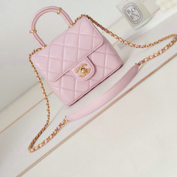 シャネル CHANEL 057-CH4035PFH  2023年最新入荷 トップハンドル ミニ フラップ バッグ 斜め掛け ショルダーバッグ クロスボディバッグ レディースかばん