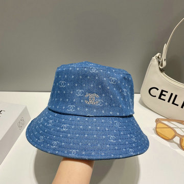 シャネルCHANEL 057-MZCH23017 2023年最新入荷 バケットハット エスバドリーハット 帽子 日焼け止め帽子 短めのブリム