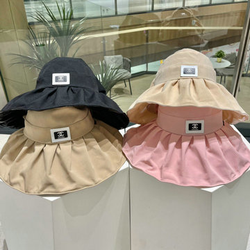 シャネル CHANEL 057-MZCH23023 2023年最新入荷 バケットハット エスバドリーハット 帽子 日焼け止め帽子