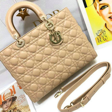 クリスチャンディオール CHRISTIAN DIOR 99-CD0566YJX 2023年最新入荷 レディ ディオール ラージ トートバッグ 2way 斜め掛け ショルダーバッグ