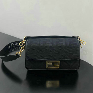 フェンディ FENDI BXN-FD56899BK 2023年最新入荷 バゲット トップハンドルバッグ 2way 斜め掛け ショルダーバッグ カーフレザー レディースかばん クロスボディバッグ