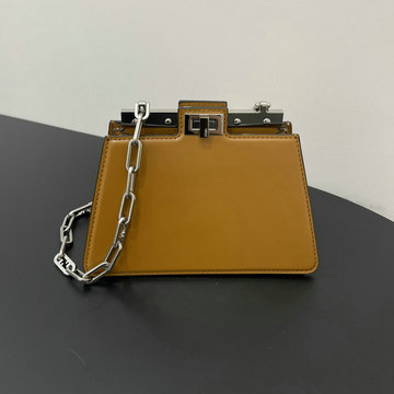 フェンディ FENDI BXN-FD56913JT 2023年最新入荷 ピーカブー カット スモール ートバッグ ハンドバッグ 2way ショルダーバッグ クロスボディバッグ レディースかばん