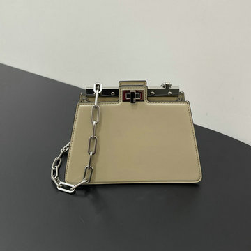 フェンディ FENDI BXN-FD56913QX 2023年最新入荷 ピーカブー カット スモール ートバッグ ハンドバッグ 2way ショルダーバッグ クロスボディバッグ