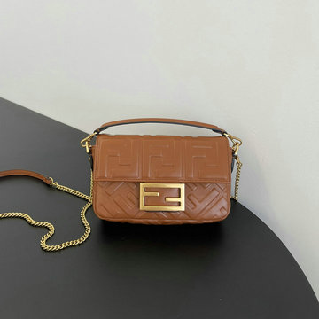 商品名称：フェンディ FENDI BXN-FD83004JT 2023年最新入荷 ミニ バゲット チェーンポーチ 斜め掛け ショルダーバッグ カーフレザー レディースかばん