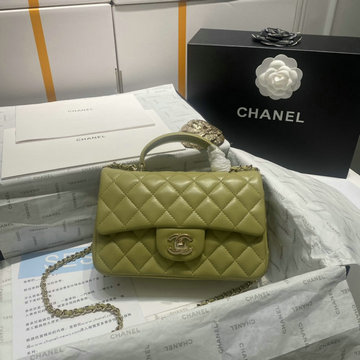 シャネル CHANEL CC-CH2430GYJNG 2023年最新入荷 トートバッグ ハンドバッグ トップハンドルバッグ 2way ショルダーバッグ クロスボディバッグ