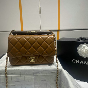 シャネル CHANEL CC-CH4151JT 2023年最新入荷 スモール トップハンドル フラップ バッグ 斜め掛け ショルダーバッグ クロスボディバッグ