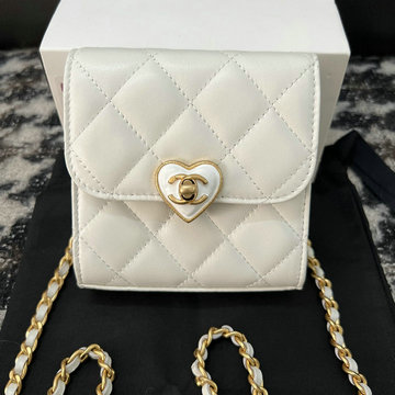 シャネル CHANEL CC-CH94305BS 2023年最新入荷 チェーンウォレット ショートウォレット 短財布 斜め掛け ショルダーバッグ クロスボディバッグ