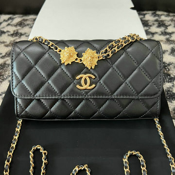 シャネル CHANEL CC-CH96004BK 2023年最新入荷 チェーンポーチ フラップバッグ 斜め掛け ショルダーバッグ クロスボディバッグ