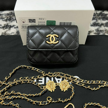 シャネル CHANEL CC-CH96006BK 2023年最新入荷 ウェストバッグ チェーンポーチ ベルトバッグ 斜め掛け ショルダーバッグ クロスボディバッグ