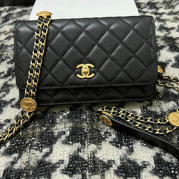 シャネル CHANEL CC-CH68079BK 2023年最新入荷 チェーン ポーチ 斜め掛け ショルダーバッグ クロスボディバッグ レディースかばん